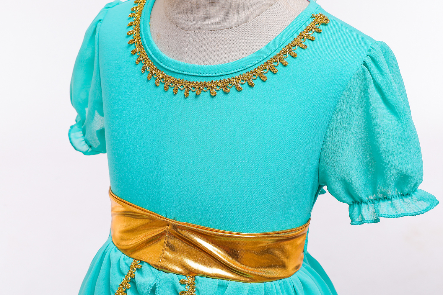 万圣节茉莉公主裙儿童阿拉丁神灯女童演出服装童裙女童女孩裙子