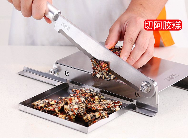 膳道切中药铡刀 9.5寸切片机 切人参鹿茸灵芝三七 切排骨切阿胶糕