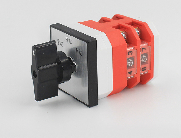 lw12-16 d0401/2万能转换开关双电源切换直流电动机正反转手自动