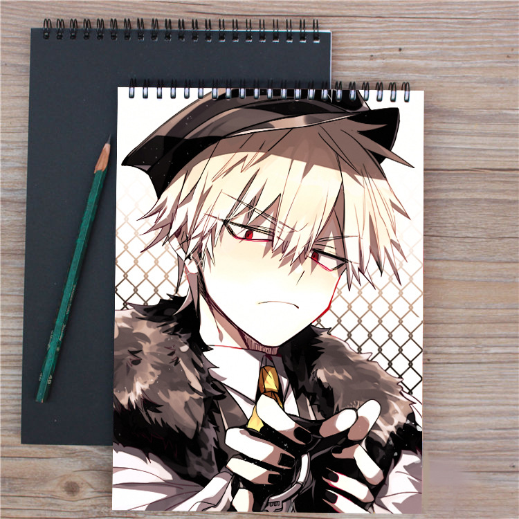 二次元我的英雄学院漫展文具店学生美术本素描本涂鸦本动漫周边