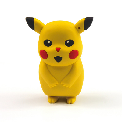 厂家直销卡通可爱迷你创意卡比丘移动电源保护套 可定制logo批发