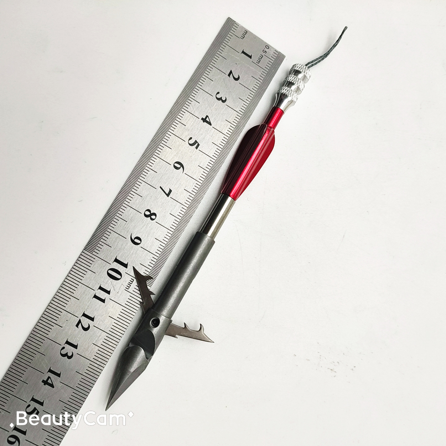 14cm30g猎鲲深水射鱼重镖440淬火热处理镖头后置倒刺强磁飞鲨镖