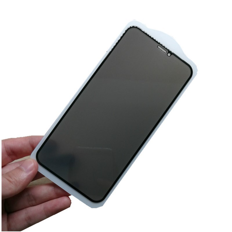 适用于iphonex防窥钢化膜 苹果11 pro手机膜 xsmax防偷窥钢化膜