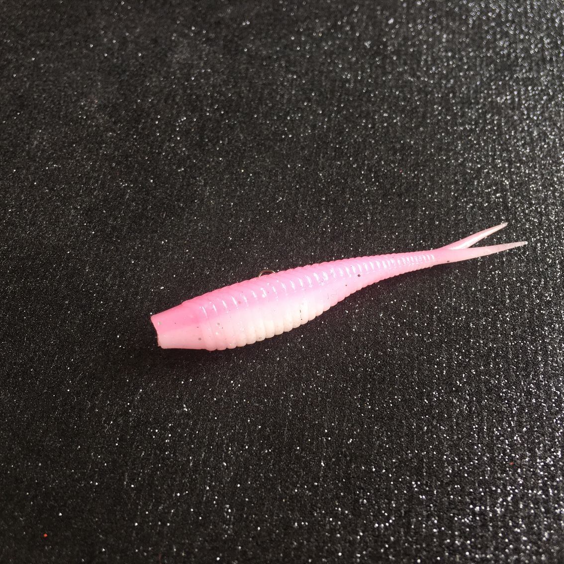 叉尾剪尾路亚软饵高比重加盐路亚螺丝叉尾软饵鳜鱼鲈鱼软虫路亚饵