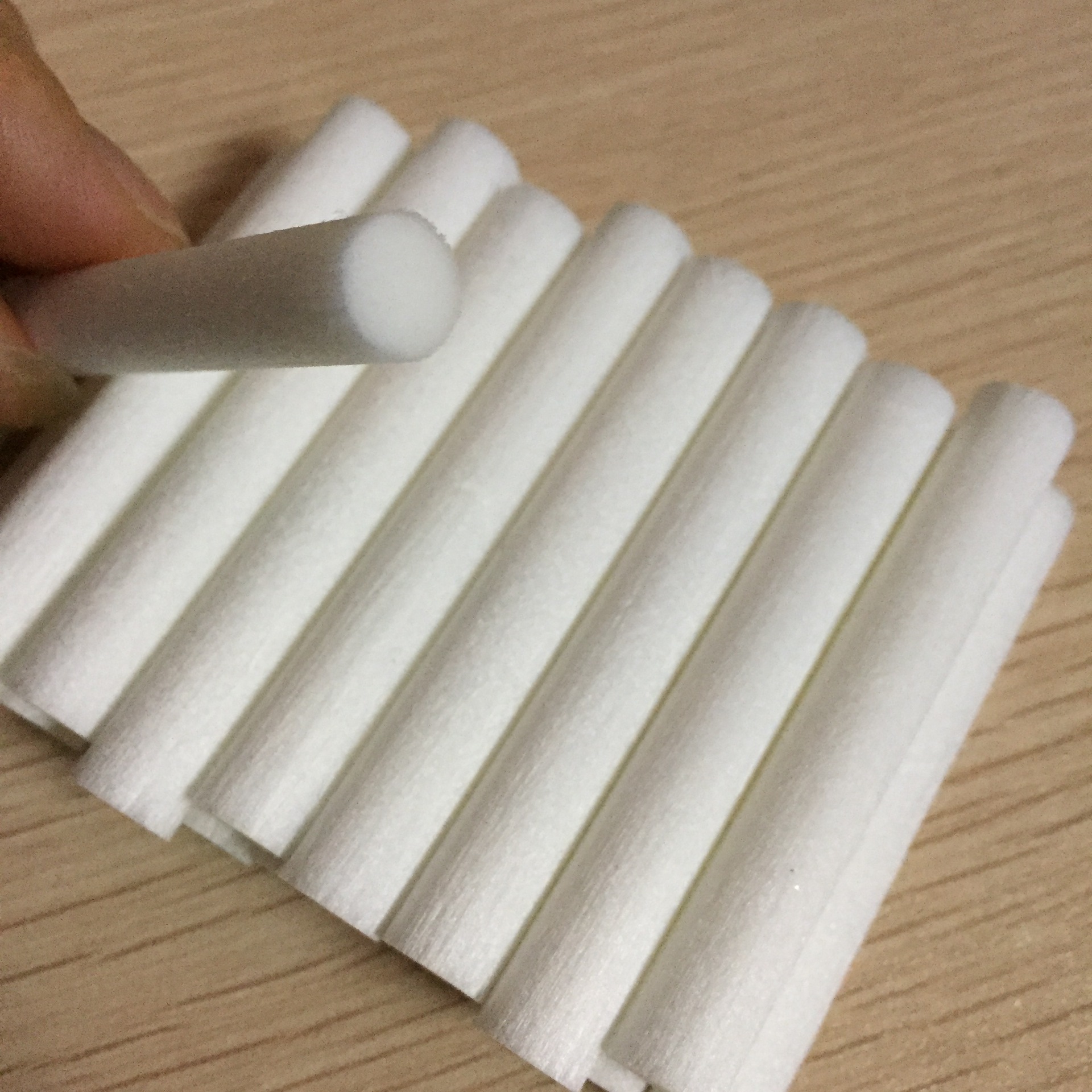 供应纤维棉棒加湿器实心过虑棉棒高密度吸水棉棒低密度吸水棉棒