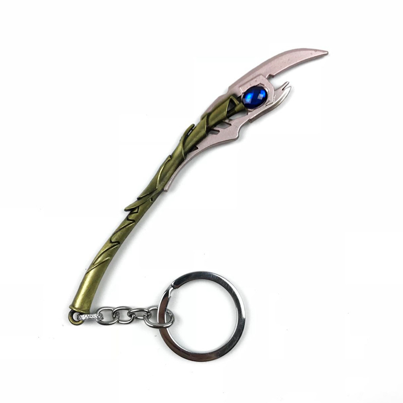 跨境复仇者联盟周边 邪神洛基权杖钥匙扣洛基钥匙扣挂件外贸