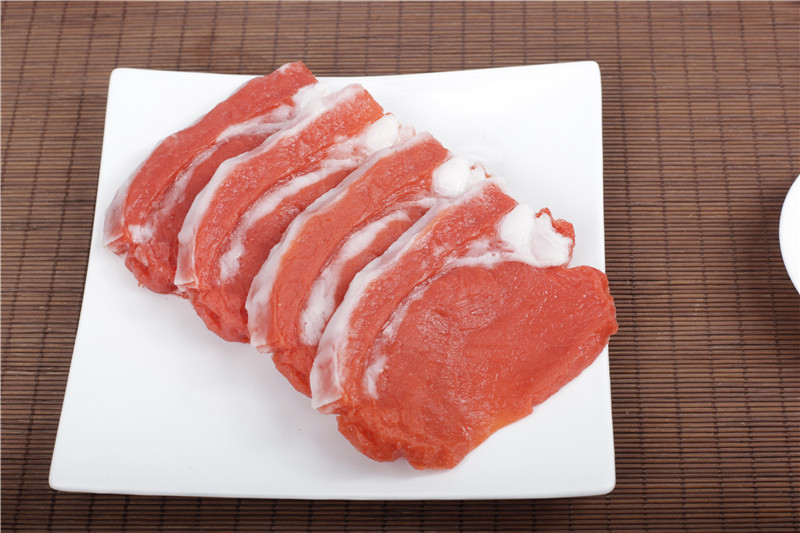 仿真食品模型猪肉瘦肉假肉猪肉片里脊肉摄影道具食物模型食物批发