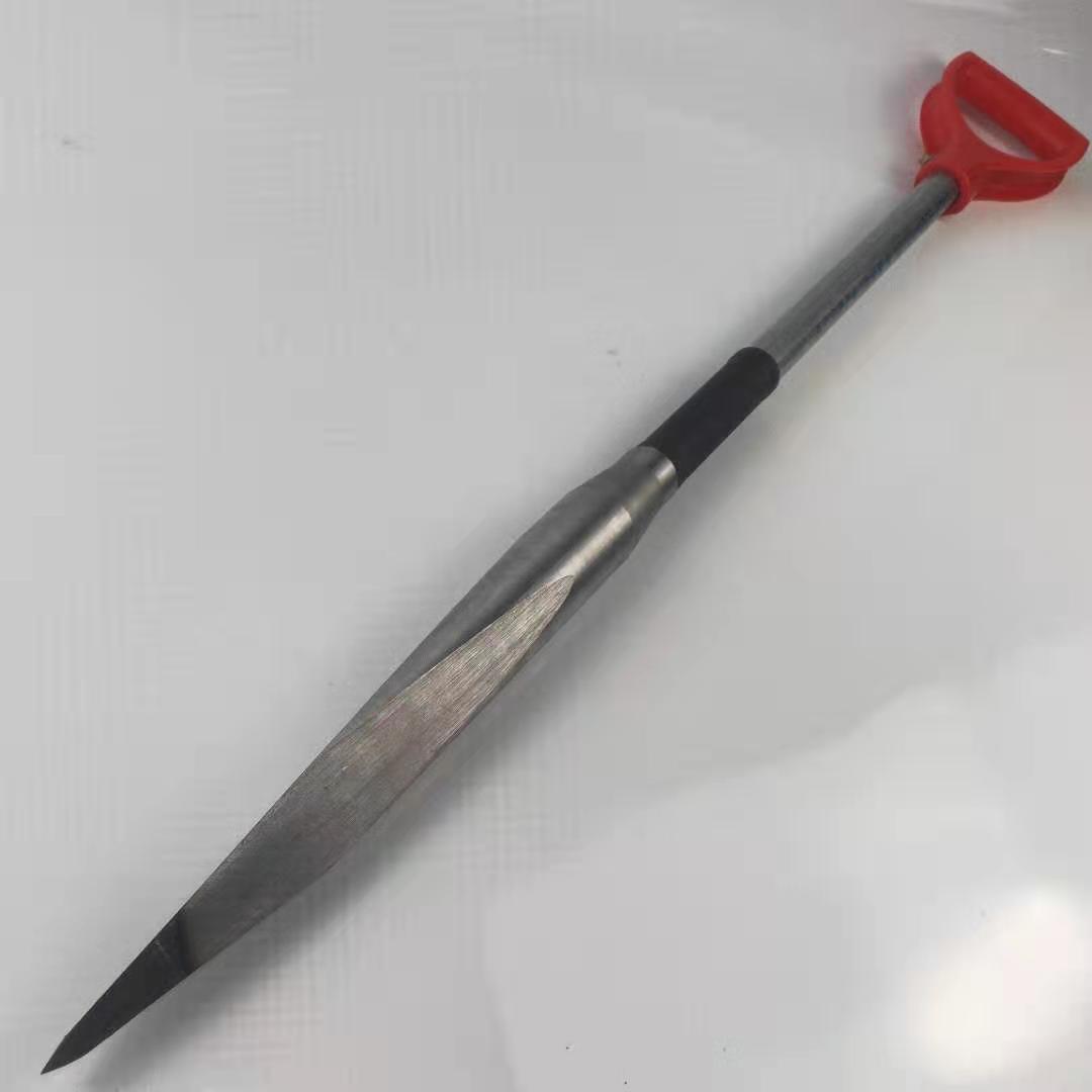 冰镩子冰钏冰铲冰钻 凿冰破冰工具 穿冰器可拆卸镩头渔具配件
