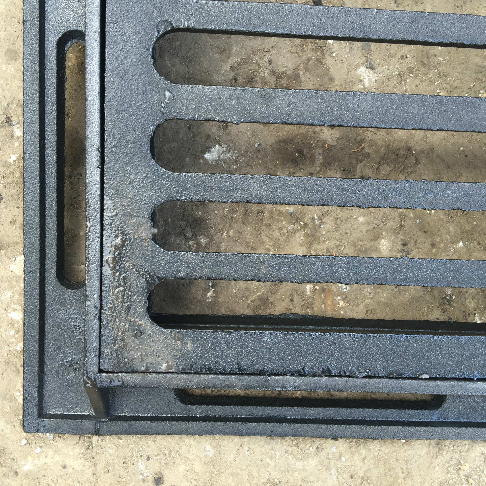 厂家直销 球墨铸铁井盖 方形铸铁雨水篦子 下水套蓖 水沟单蓖盖板