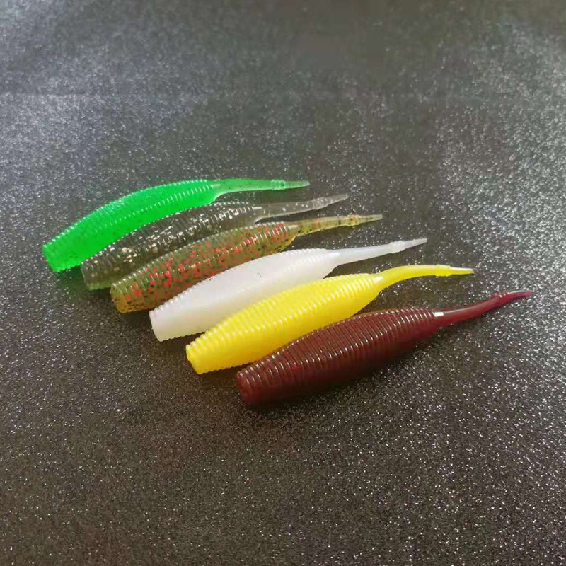 打黑浮水飞蛹软饵 土豆路亚黑鱼软虫 90mm5.8g远投鲈鱼黑鱼路亚饵