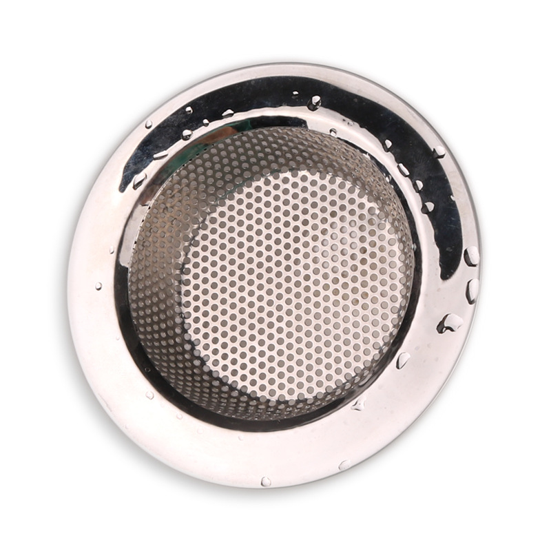 Factory Direct Sales plus-Sized Thickened Edging Sink Strainer Stainless Steel Sewer Floor Drain Cover Sink Filter Net