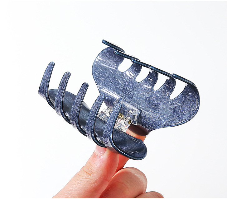 韩国抓夹纯色发夹大号洗澡发抓马尾夹发卡发饰盘头饰女弹簧夹饰品