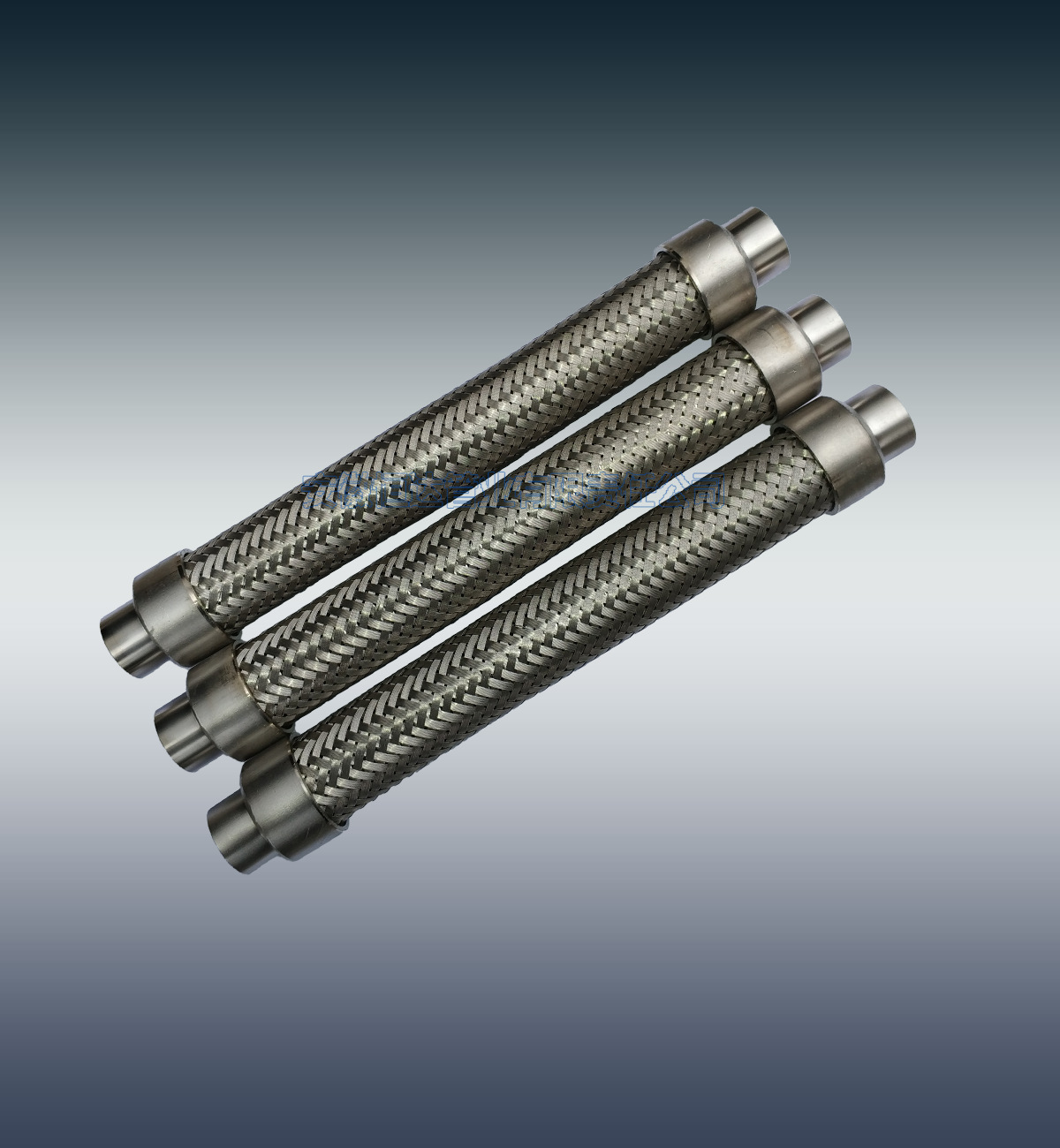 不锈钢编织管dn2025真空氦管焊接接管式氮气输送金属软管03厚