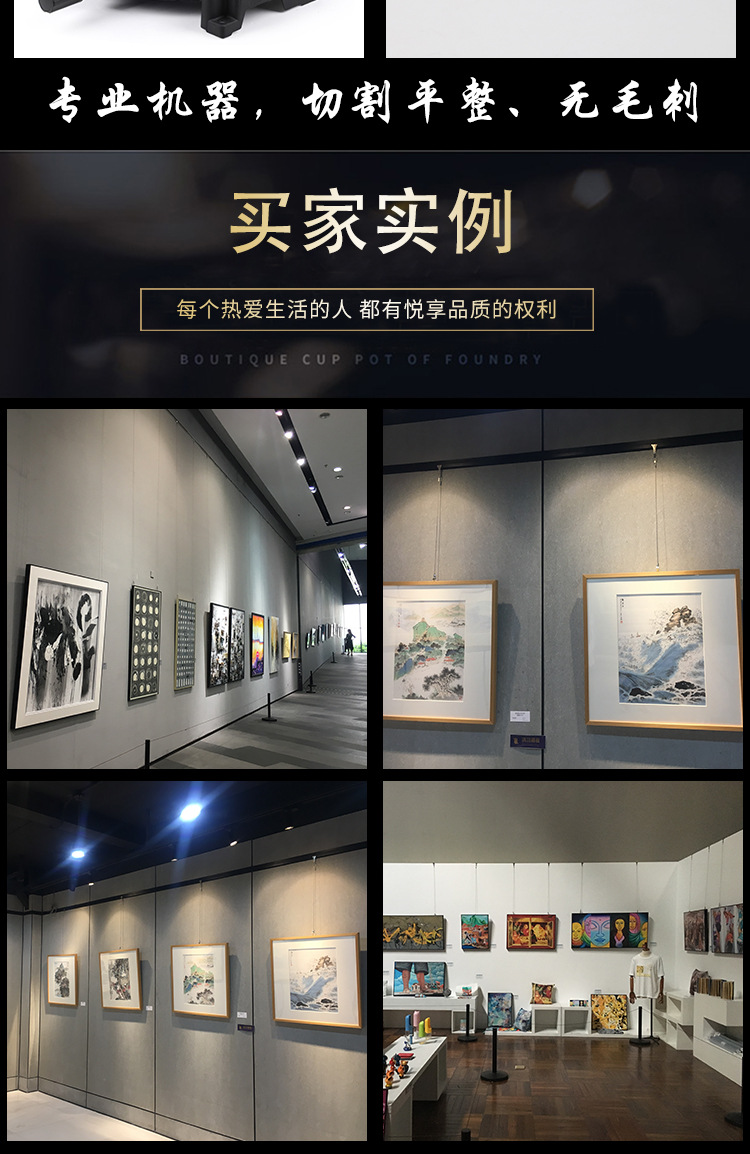 钢丝绳挂画器挂画绳美术馆挂画线画展画廊挂画轨道铜挂画钩