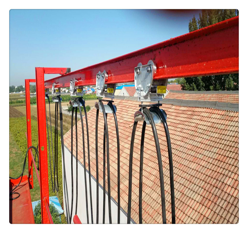 厂家销售起重机专用电缆滑车角钢电缆滑车工字钢电缆小滑车