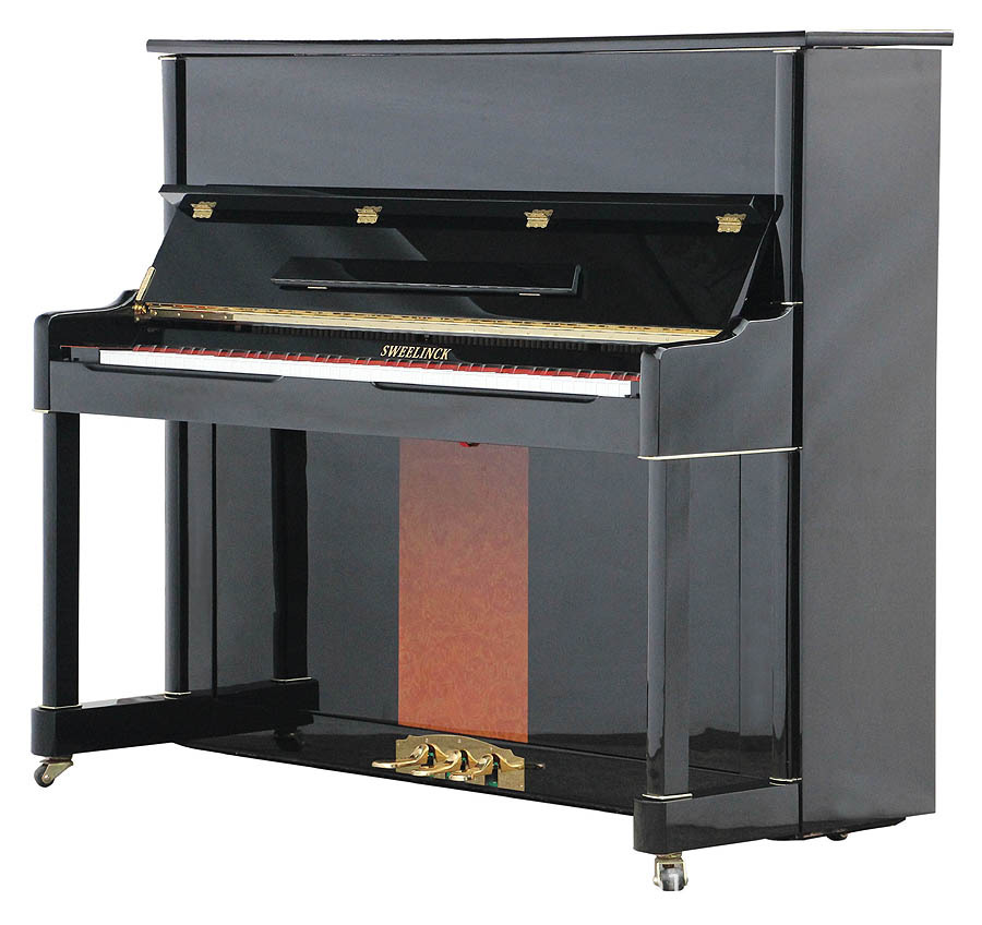 钢琴斯韦林克w-25a立式全新成人教学钢琴88键鱼鳞松立式钢琴
