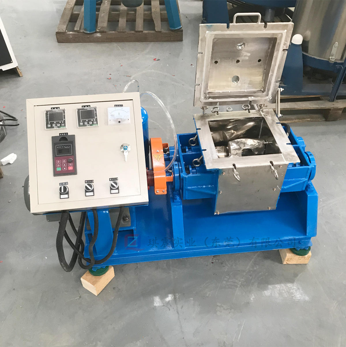 1l碳纤维实验室捏合机 电加热高温捏合搅拌机真空捏炼机