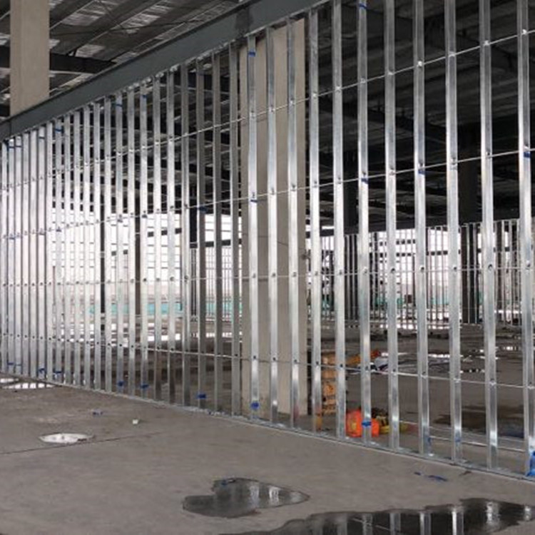 工厂厂房隔断轻钢龙骨隔墙石膏板隔墙洁净板矿棉板吊顶工程施工