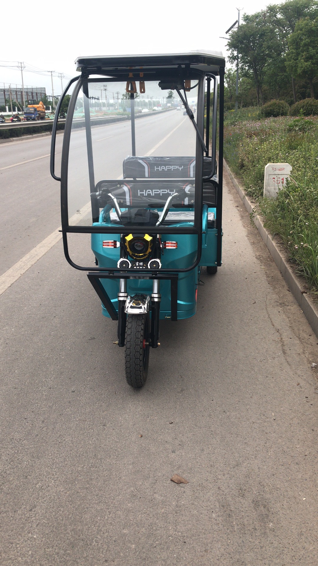 出口印尼 孟加拉 印度 菲律宾 载客电动三轮车 旅游观光车