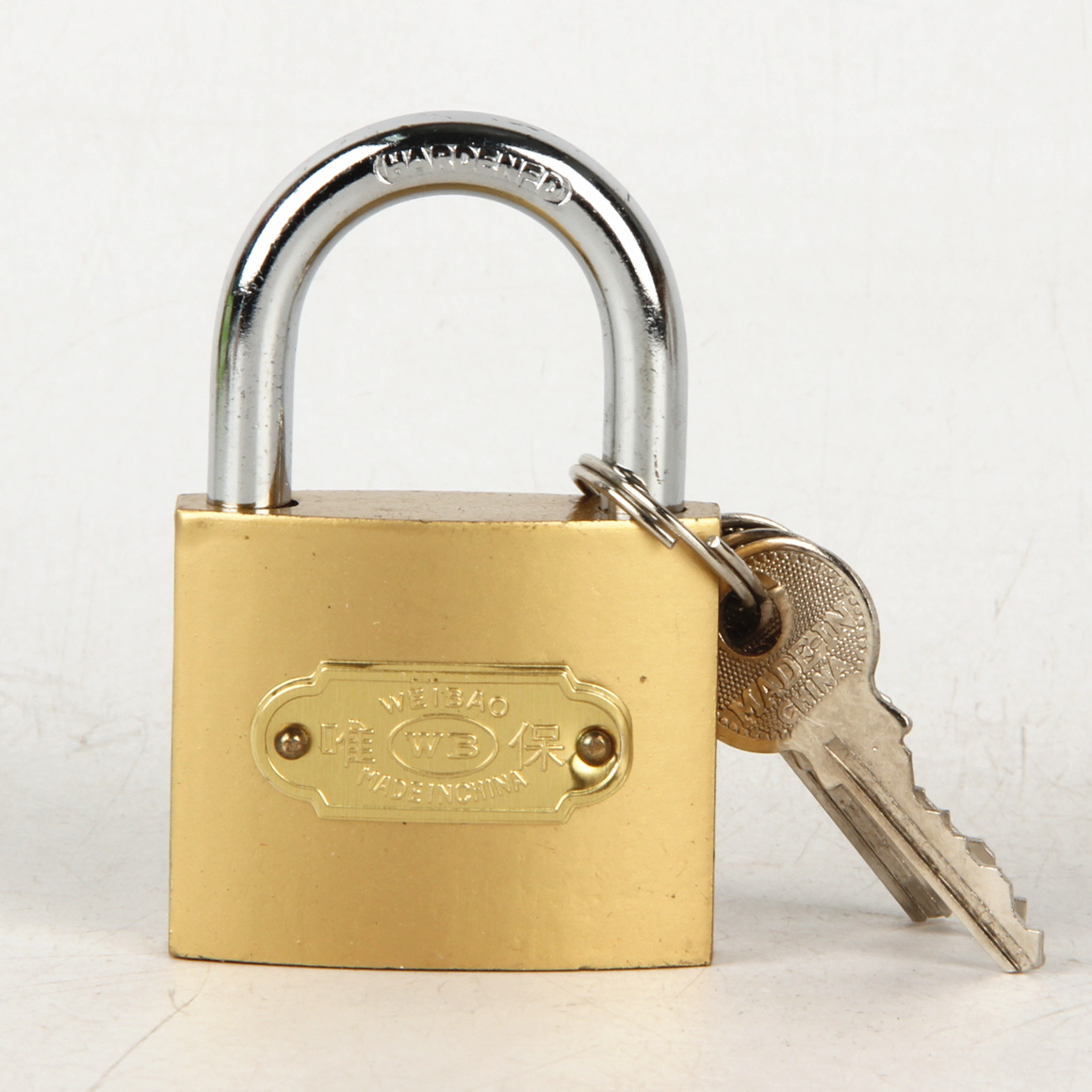 五元店货源家用仿铜锁 挂锁 合环锁 地摊锁具批发货源