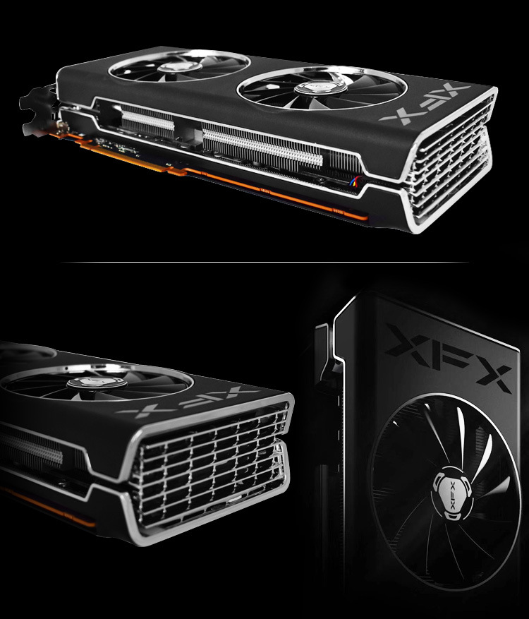 xfx讯景rx5700xt 8g 超频海外版游戏显卡oc版台式机电竞显卡