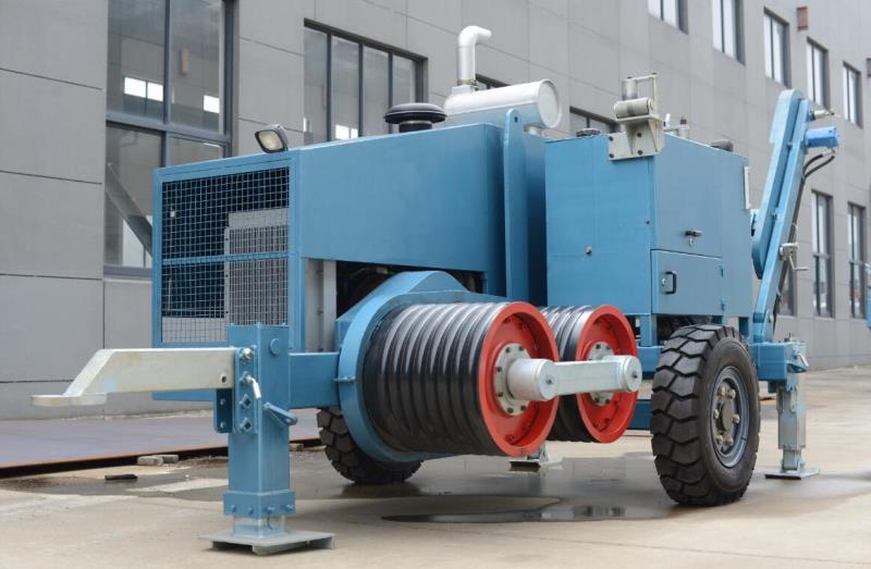 电力张力放线牵引机牵张两用3t4t6t9t18t22t30t42t9吨液压牵引机