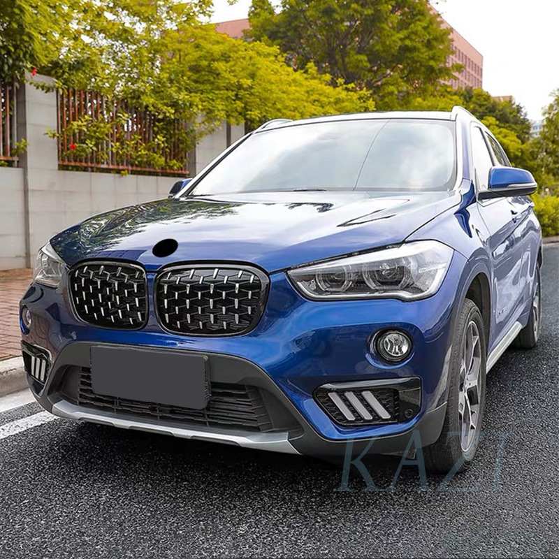 适用于16-19款宝马x1 f49改装升级流星雨满天星中网