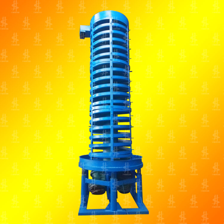 螺旋提升机 采用不锈钢材质 电机振动提升输送机功能