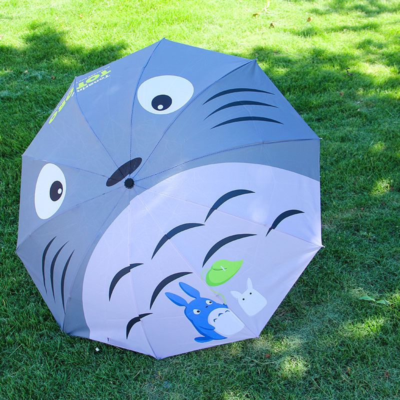 二次元动漫周边龙猫晴雨伞漫展热卖动漫伞10骨防晒伞超轻伞生日
