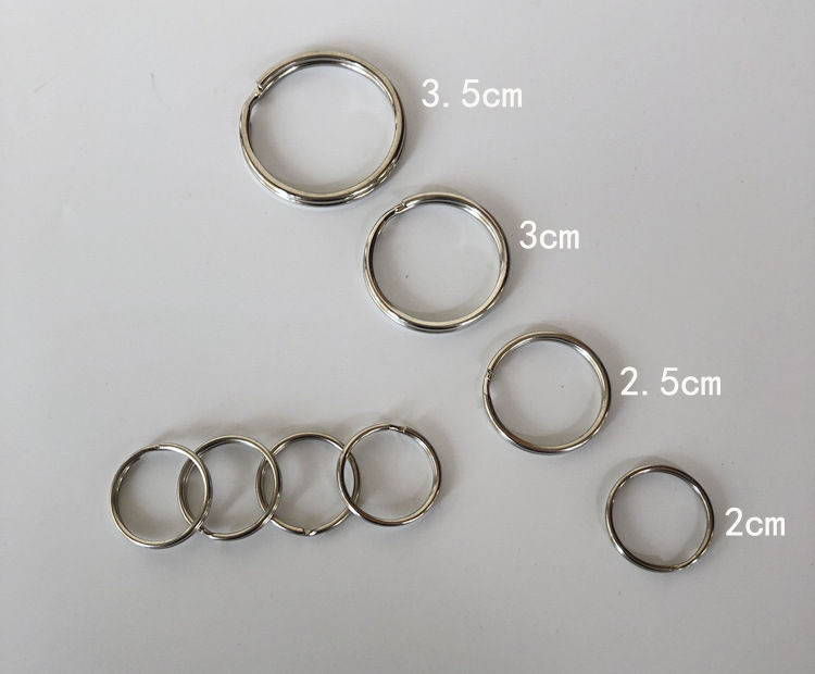 批发钥匙圈 20mm 25mm 30mm 35mm 高质钥匙环