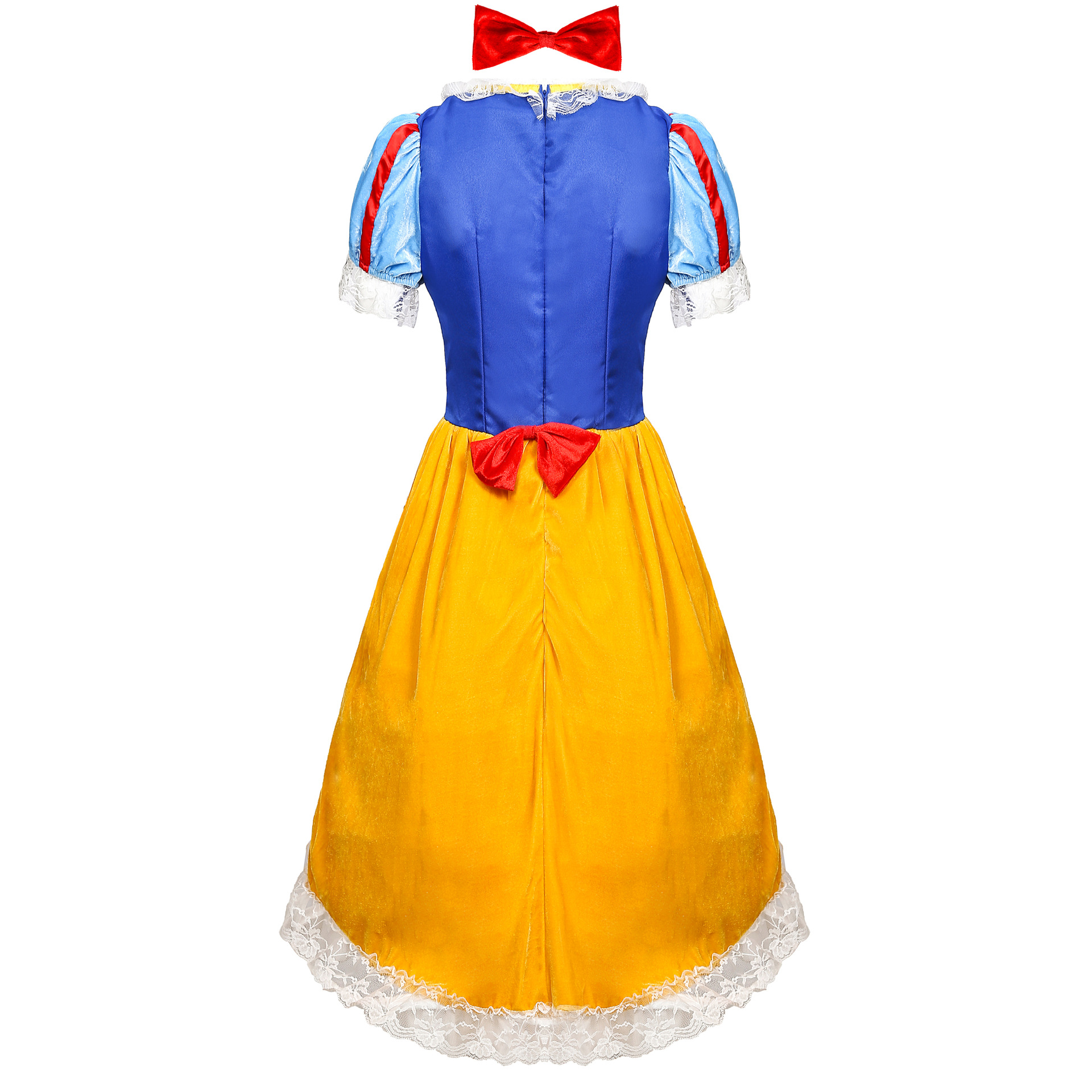 m-xxl 万圣节角色扮演成人白雪公主服装 性感舞台公主裙连衣裙