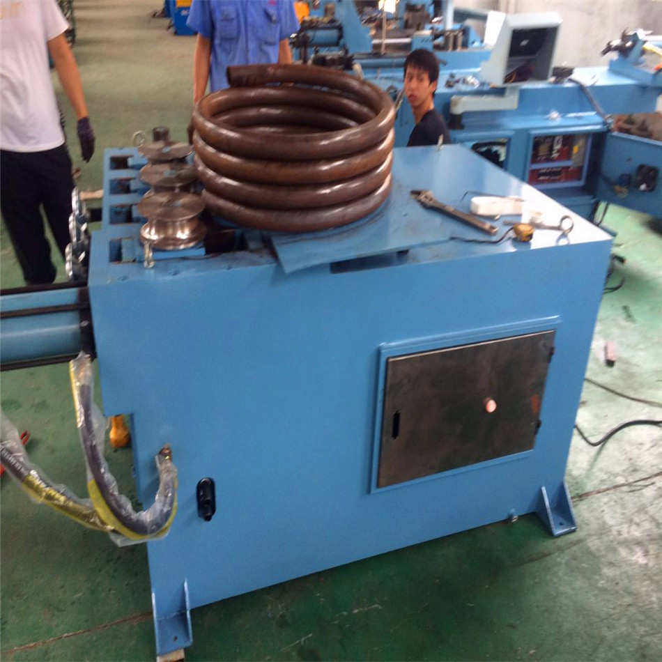 卷管机自动液压卷管机滚圆机卧式不锈钢盘管机钢管弯圆机