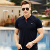 direct deal 2019 Spring and summer man Embroidery business affairs Lapel Men's Short sleeved polo One piece of clothing is issued. direct deal 2019 Spring and summer man Embroidery business affairs Lapel Men's Short sleeved polo One piece of clothing is issued.