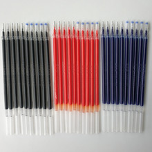 中性笔笔芯厂家批发正品黑金笔办公用品针管笔头黑蓝红顺滑不刮纸