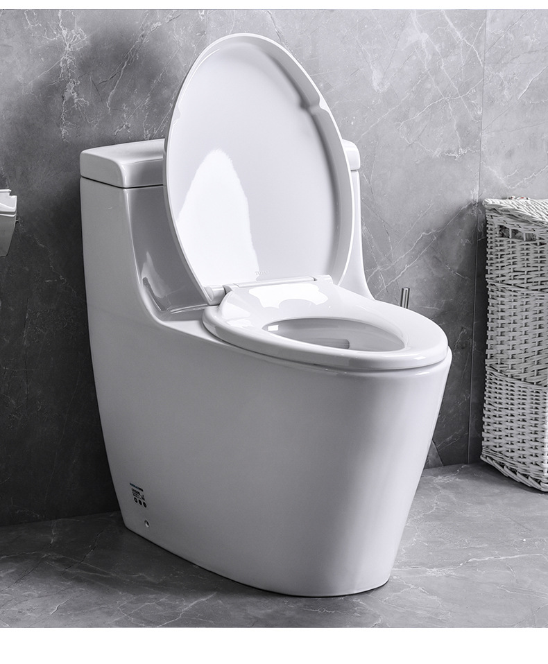 亚色 马桶 cw636b 连体式全包座便器 节水型豪华智洁釉面坐便器