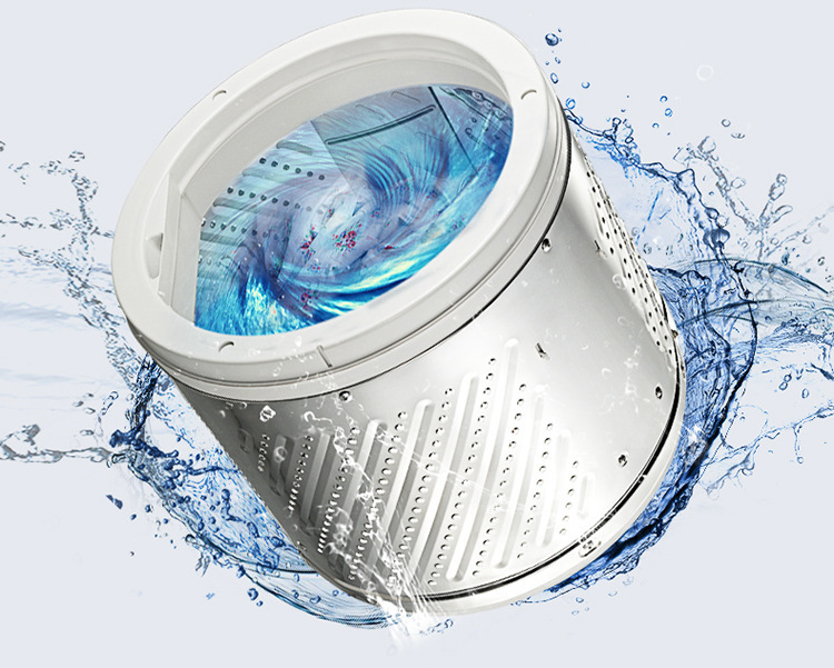 美的(midea) mb55v30 5.5公斤全自动波轮洗衣机 不锈钢内桶桶自洁