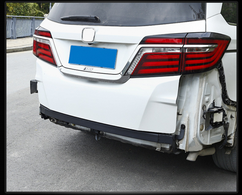 适用于本田艾力绅奥德赛后保险杠防撞钢梁专用前改装饰汽车用品