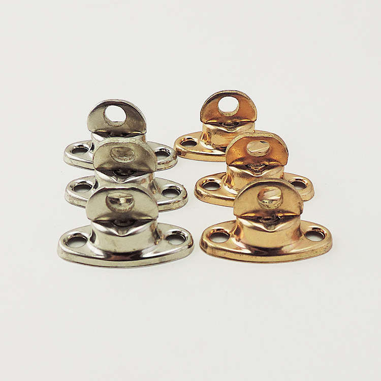 厂家批发 箱包铁皮锁 拧锁扣 十字旋转锁扣 箱包五金配件锁扣