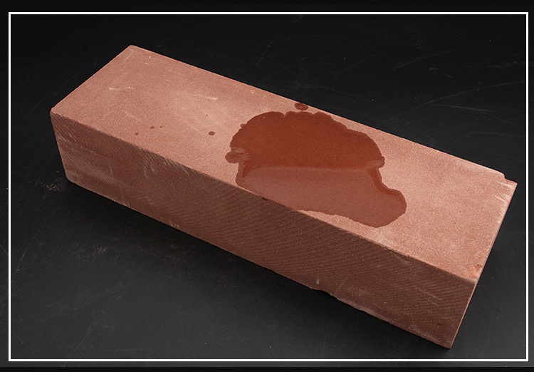 红岩石磨刀石多功能天然家用 特大号磨刀器菜刀开刃砥石批发