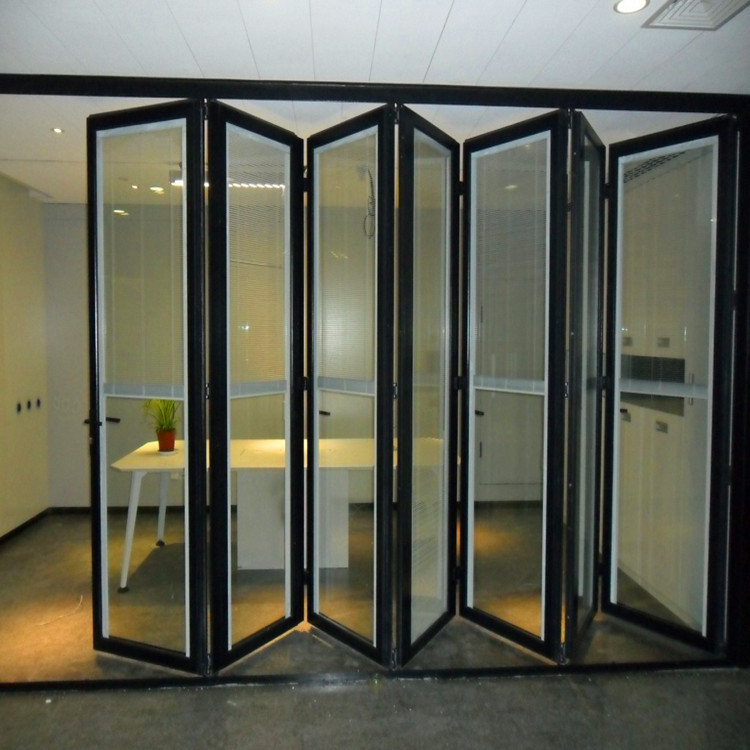 定制锐圣自动门折叠门电动门厨房门开放式推拉门阳台别墅铝合金门