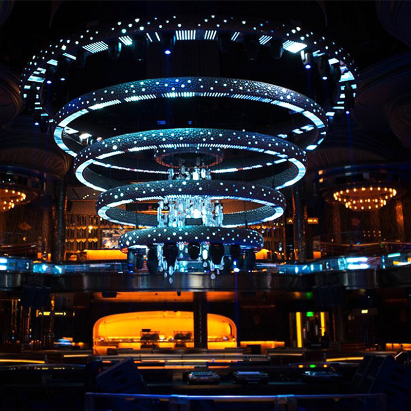 酒吧升降机械,旋转机械非标定制 铝合金酒吧旋转灯架舞台搭建