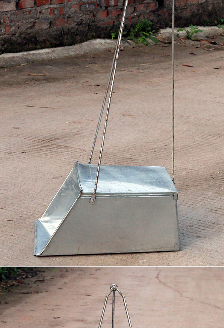 防风垃圾铲子环卫簸箕园林清洁畚箕铁簸箕户外扫马路垃圾斗厂家