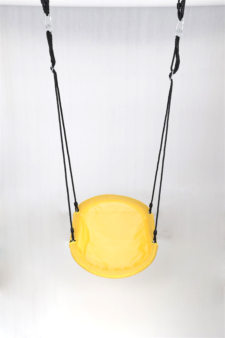 厂家直销新款户外网状圆形秋千定制欧美吊绳网布秋千儿童休闲吊篮