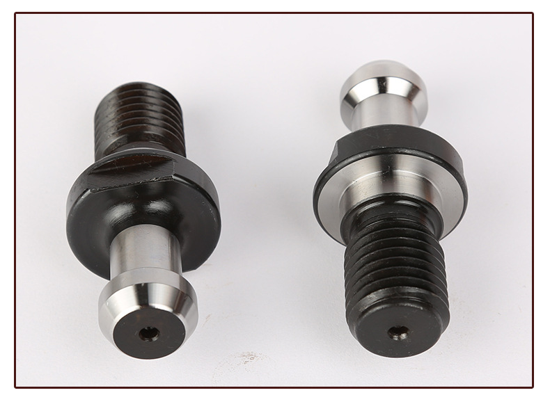 厂家直销数控刀具拉钉bt30/bt40/bt50出水拉钉加工中心刀柄拉钉