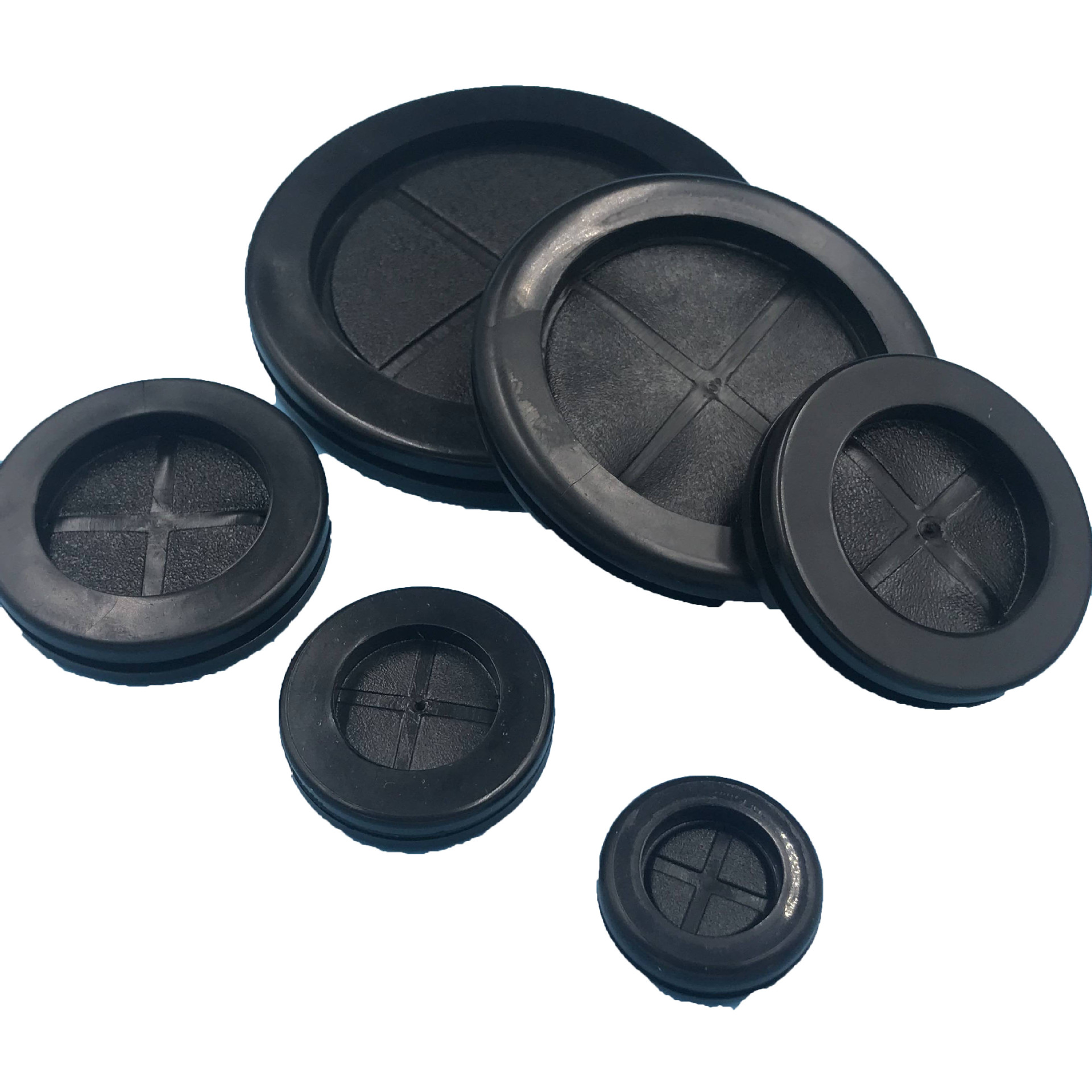 橡胶双面护线圈环密封皮o型圈防水尘套垫过孔环保阻燃配电箱保护