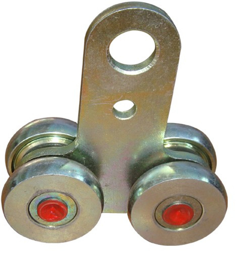 zt型工具滑轨四轮板式滑车 c型轨工具小车 悬挂承重台车