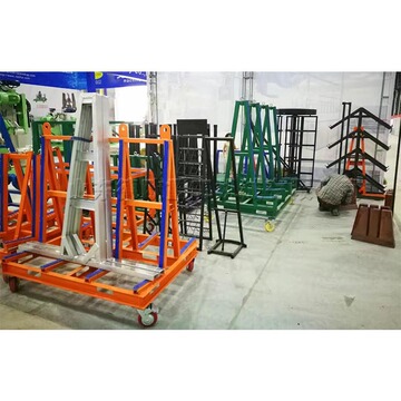小中大型玻璃运输货车架 玻璃存放厚度890mm 隔层玻璃架子