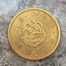 银元银币收藏 墨西哥鹰洋咬蛇1891银圆外币龙洋古钱币镀银机制币