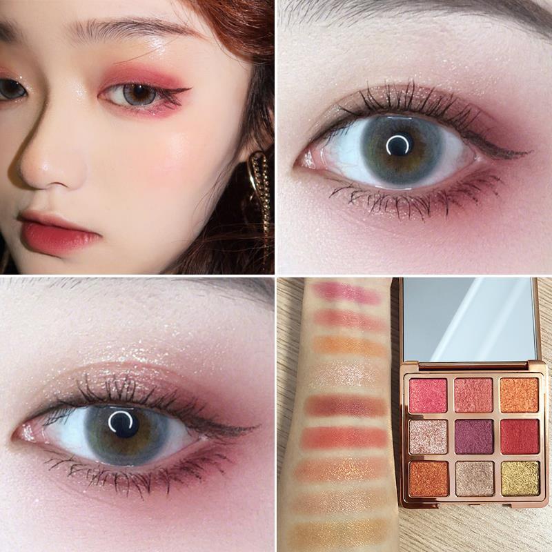 雪菲菲眼影九色闪耀星空丝滑碎石眼影盘抖音网红爆款土豆泥大地色