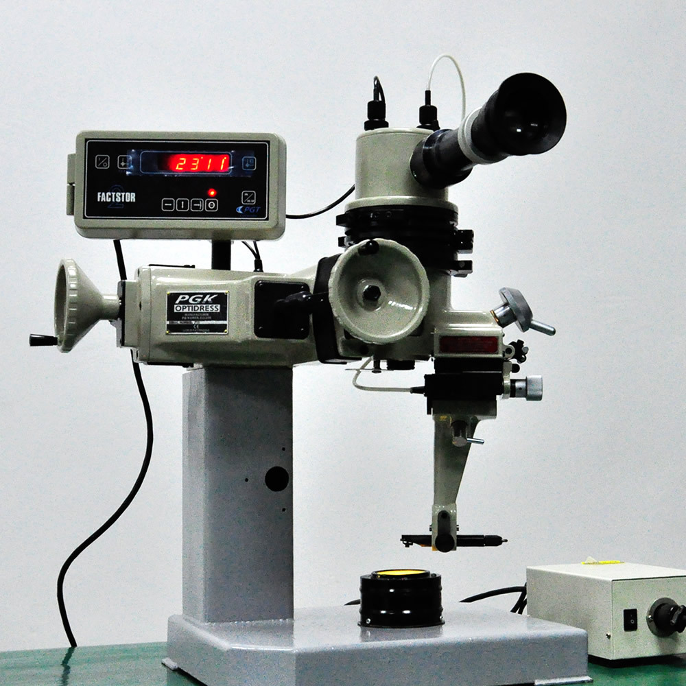 现货 光学砂轮修整器 英国 pg optidress e 数控阶梯磨r角成型器